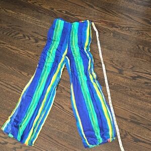 Forever 21 Multicolor Striped Pants